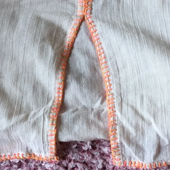 NWOT Aerie Embroidered Boho Top - Picture 6 of 9